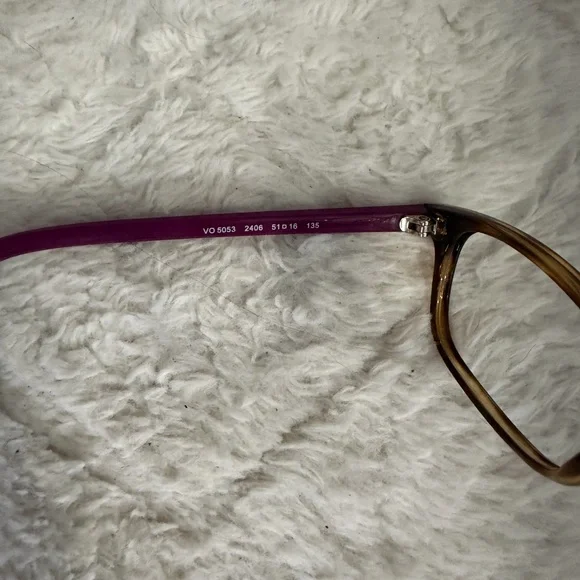Vogue Brown and Purple Glasses - Picture 2 of 7